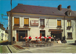 MAYET LA MAISON DE LA PRESSE ET LE CAFE DE L'UNIVERS CPSM GM TBE - Mayet