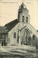 Athies Sous Laon * La Place De L'église Du Village - Autres & Non Classés