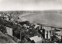 LE HAVRE VUE GENERALE DE LA PLAGE L'AVANT PORT VUE PRISE DE SAINTE ADRESSE CPSM GM TBE - Gare