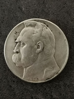 10 ZLOTYCH 1935 JOSEF PILSUDSKI ARGENT POLOGNE / POLAND SILVER - Polen