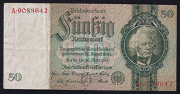 50 Reichsmark 30.3.1933 - Serie O/A - Reichsbank (DEU-210a) - 50 Mark