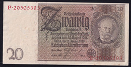 20 Reichsmark 22.1.1929 - Serie Z/P- Reichsbank (DEU-184a) - 20 Mark