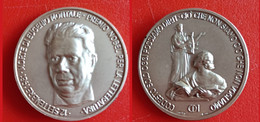 Medaglia Commemorativa  -  Morte Di Eugenio Montale - Autres & Non Classés