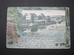 SCHWEINFURT  Schöne Karte  Um 1904 , Altersspuren - Schweinfurt