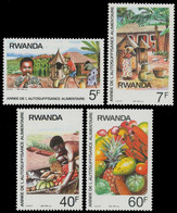 1297/1300** - Autosuffisance Alimentaire / Zelfvoorziening Van Voedsel / Selbstversorgung Mit Lebensmitteln - RWANDA - Vegetables