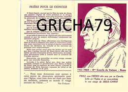 CALENDRIER RELIGIEUX 1963 - LE PAPE JEAN  XXIII - Petit Format : 1961-70