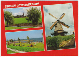 Groeten Uit Wervershoof - (Nederland, Noord-Holland) - Molen/Moulin/Mühle/Mill - Medemblik