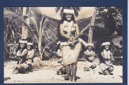 CPA Tahiti Carte Photo Types Non Circulé Femme Woman Nude Nu Féminin Femme Nue - Tahiti