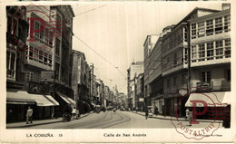 GALICIA. LA CORUÑA. CALLE DE SAN ANDRES. - La Coruña