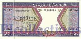 MAURITANIA 100 OUGUIYA 1996 PICK 4h UNC - Mauritanie