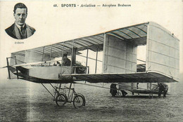 Aviation * Avion Biplan Aéroplane BRABAZON * Aviateur - ....-1914: Precursors