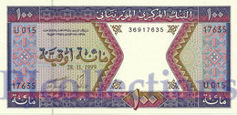 MAURITANIA 100 OUGUIYA 1999 PICK 4i UNC - Mauritania