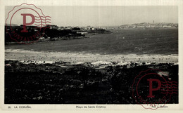 GALICIA. LA CORUÑA. PLAYA DE SANTA CRISTINA. - La Coruña