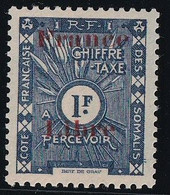 Côte Des Somalis Taxe N°36 - Neuf ** Sans Charnière - TB - Unused Stamps