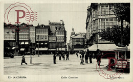 GALICIA. LA CORUÑA. CALLE CASTELAR. - La Coruña