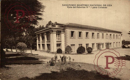 GALICIA. LA CORUÑA. SANATORIO MARITIMO DE OZA. VISTA PABELLON 1 PARA COLONIAS. - La Coruña