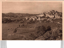 CARCES VUE GENERALE DU VILLAGE TBE - Carces