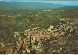 BONNIEUX VUE GENERALE AERIENNE 1985 CPSM GM TBE - Bonnieux