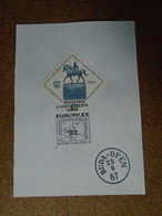 D191007    Hungary   1992  Commemorative Handstamp On A Sheet Of Paper   - Eurofilex - Stamp Exhibition Budapest - Sonstige & Ohne Zuordnung