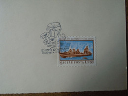 D191013   Hungary   1993  Commemorative Handstamp On A Sheet Of Paper  - Mushrooms- Champignon - Fungi - Altri & Non Classificati