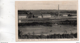 SAINT BENOIT VUE GENERALE DE L'USINE SAINT GOBAIN 1943 TBE - Saint Benoît