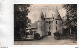 CANTON DE VIVONNE CHATEAU DE CERCIGNY FACADE PRINCIPALE 1914 TBE - Vivonne