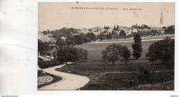 MIREBEAU EN POITOU VUE GENERALE 1918 TBE - Mirebeau