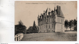 ENVIRONS DE CHARROUX CHATEAU DE LA ROCHE D'ASNOIS FACE SUD 1909 TBE - Charroux