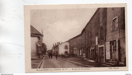 SAINT LAURENT SUR GORRE ROUTE DE SAINT JUNIEN 1945 TBE - Saint Laurent Sur Gorre