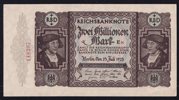 2 Millionen Mark 23.7.1923 - KN 16 Mm - Reichsbank (DEU-101a) - 2 Miljoen Mark