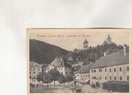 B8112) FRIESACH In Kärnten - 637m - HAUPTPLATZ Mit Petersberg - ALT !! 1915 - Friesach