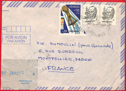 Aa2455 - URUGUAY - Postal History -  COVER To FRANCE - FOOTBALL FIFA 1981 - Championnat D'Europe (UEFA)