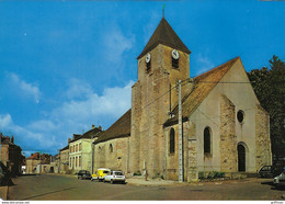 EGRISELLES LE BOCAGE L'EGLISE ET LA PLACE TBE - Egriselles Le Bocage