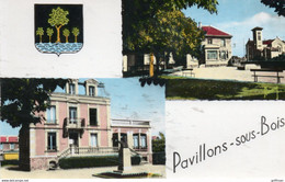 LES PAVILLONS SOUS BOISL'EGLISE LA MAIRIE CPSM 9X14 TBE - Les Pavillons Sous Bois