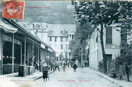 Luchon * La Rue Sylvie * La Poste * Ptt * Coiffeur - Luchon