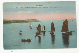 22  Kerity Paimpol Poulafret Plage Silhouettes Marines Le Calme Plat Voiliers Ed Photo Le Gouez - Paimpol