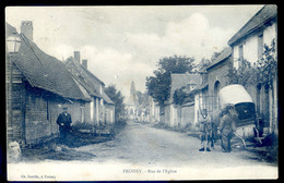 Cpa Du 60  Froissy --  Rue De L' église      AOUT22-12 - Froissy