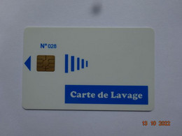 CARTE A PUCE CHIP CARD CARTE LAVAGE - Car-wash