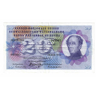 Billet, Suisse, 20 Franken, 1971, 1971-02-10, KM:46s, TTB - Suisse