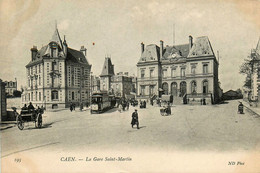 Caen * La Gare St Martin * Tram Tramway * Attelage - Caen