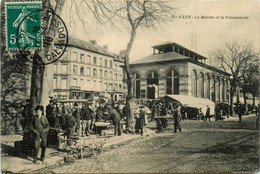 Caen * Place * Le Marché Et La Poissonnerie * Foire Marchands - Caen