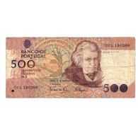 Billet, Portugal, 500 Escudos, 1992, 1992-02-13, KM:180b, TTB - Portugal