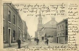 Belgium, WELKENRAEDT, Rue De L'Eglise, Bike (1905) Postcard - Welkenraedt