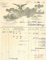 FACTURE AUTRICHE HALL / 1907 / JUDAICA / RECHEIS - Austria