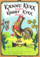 Estonia:Liqueur Kännu Kukk Label, 1971 - Alkohole & Spirituosen