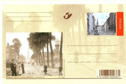 MOUSCRON - Moeskroen - Rue De Courtrai - Kortrijkstraat - Gele Briefkaart - Carte Postale Jaune - 3F 2002 - Mouscron - Moeskroen