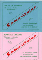 Lot De 2 Buvards : La Samaritaine. Librairie, Papeterie. - S