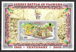 JERSEY. BF De 2002. Bataille Des Fleurs De Jersey. - Carnevale