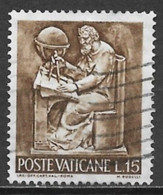 Vatican City 1966. Scott #425 (U) Cartographer - Used Stamps