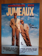 AFFICHE CINEMA ORIGINALE FILM JUMEAUX 1988 ARNOLD SCHWARZENZGGER DANNY DEVITO 52,2CMX38,8CM DE YVAN REITMAN - Affiches & Posters